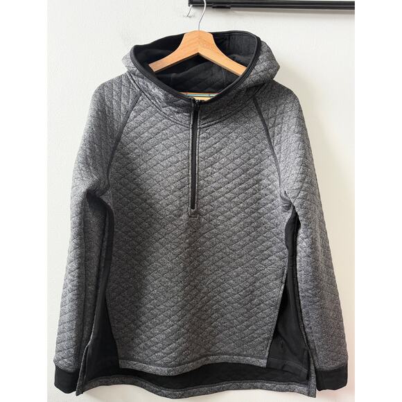 Smartwool Tops - SmartWool Diamond Peak Quilted Quarter Zip Pullover women's size Medium